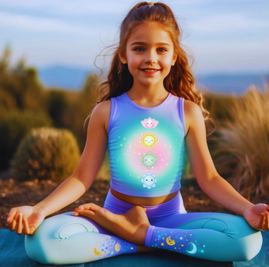 Exclusive Collection: "Stellar Glow Chakra Yoga Set" Coming soon!